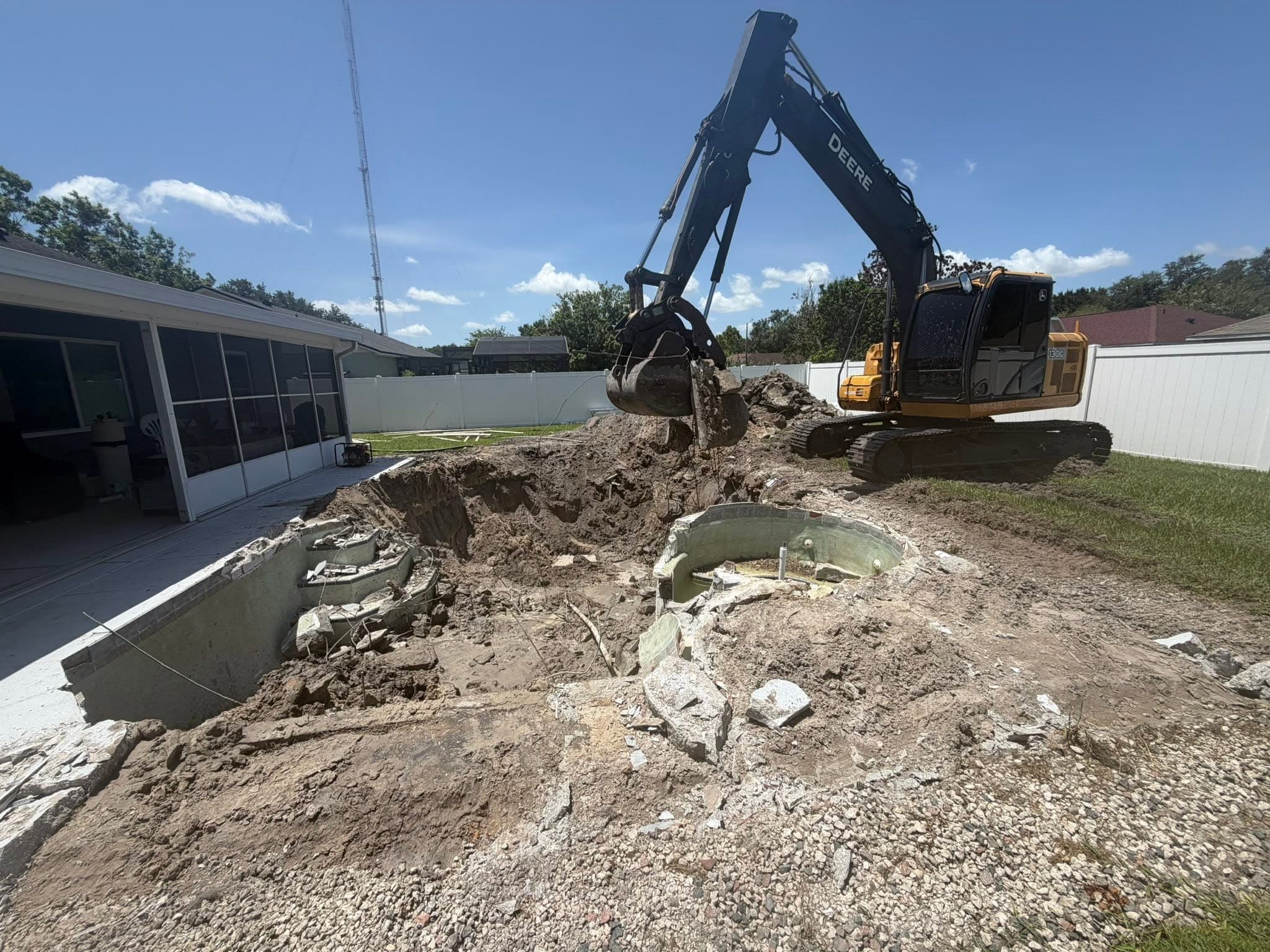 Pool & Spa Removal — Winter Park